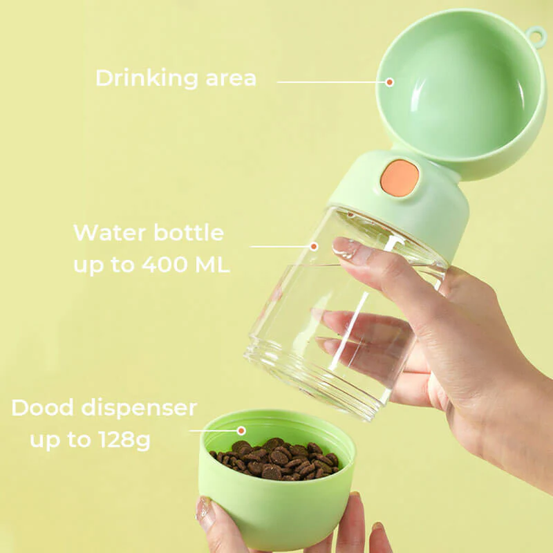 2 in 1 Portable Outdoor Dog Water Bottle - Image 3
