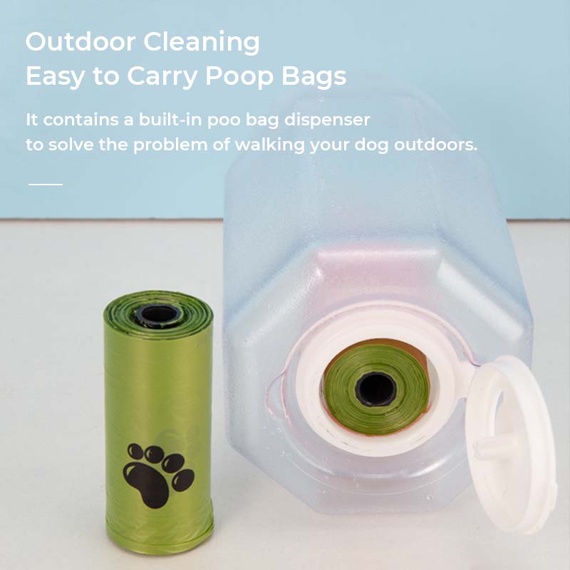 3 in 1 Multifunctional Portable Dog Walking Water Bottle - Image 7