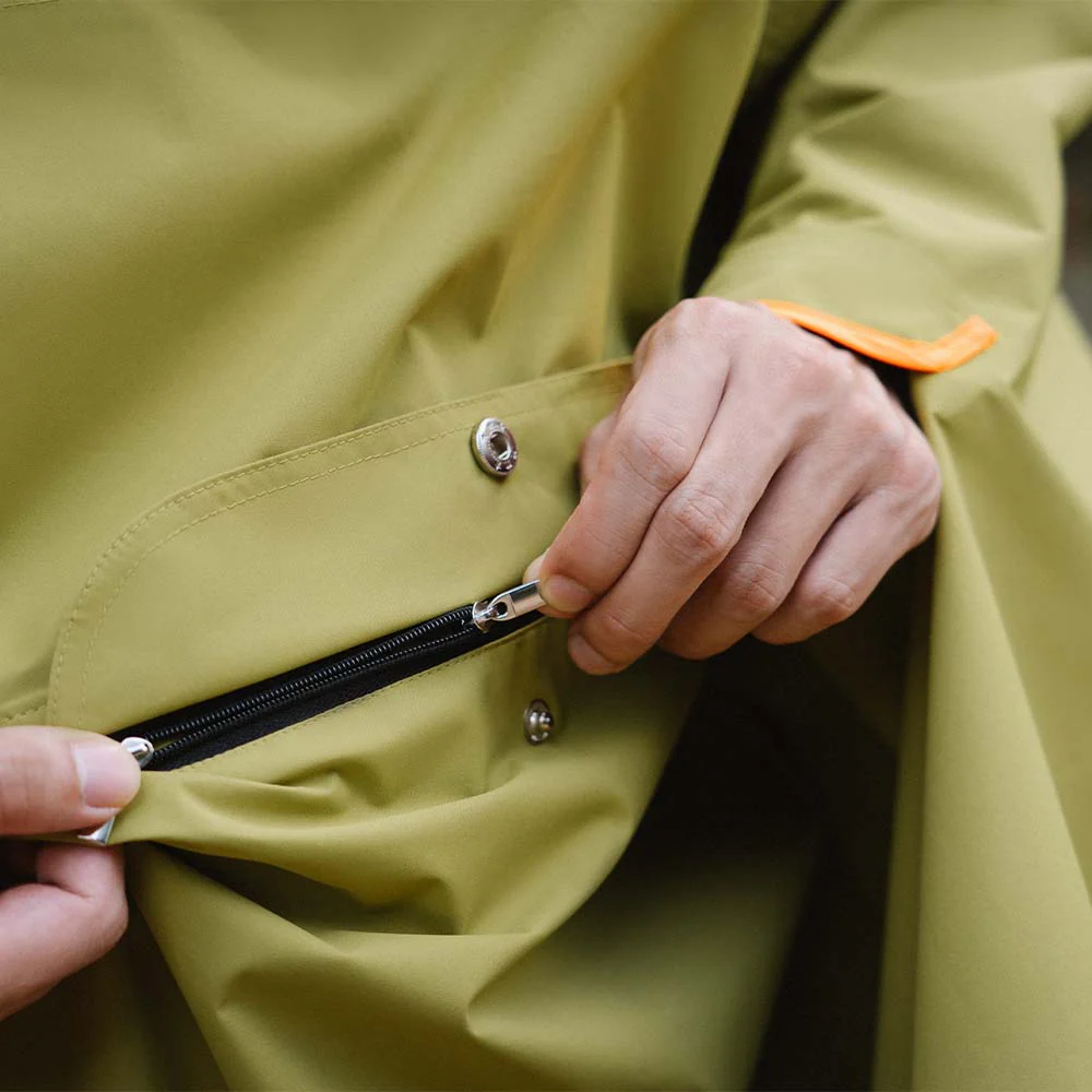 Adjustable Reflective Waterproof with Pocket Dog Human Matching Raincoat-Stay Dry - Image 4