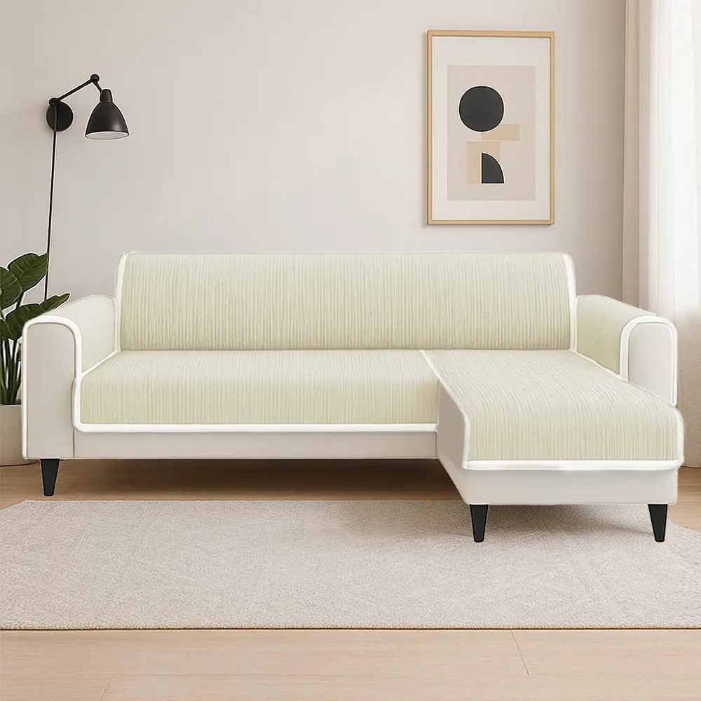 All-Season Anti-Slip Striped Pet Rug Furniture Protector with Armrest Couch Cover - Keep Still - Image 19