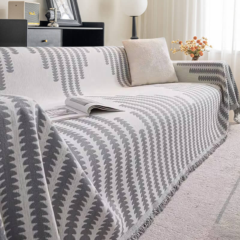 All-seasons Chenille Fabric Double-sided Anti-scratch Home Decoration Couch Cover - Image 6