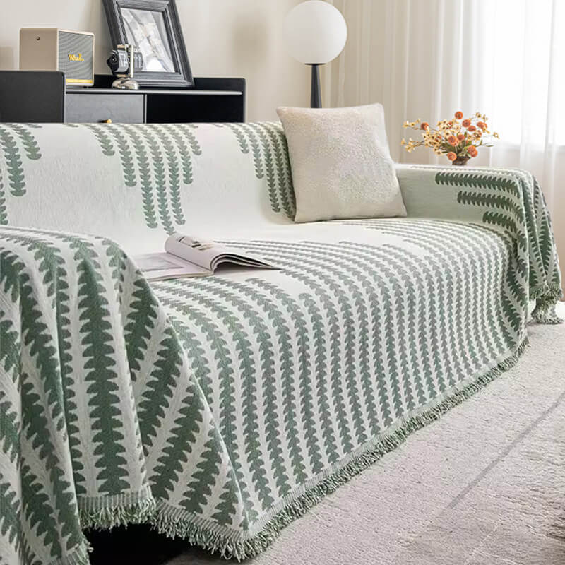 All-seasons Chenille Fabric Double-sided Anti-scratch Home Decoration Couch Cover - Image 8