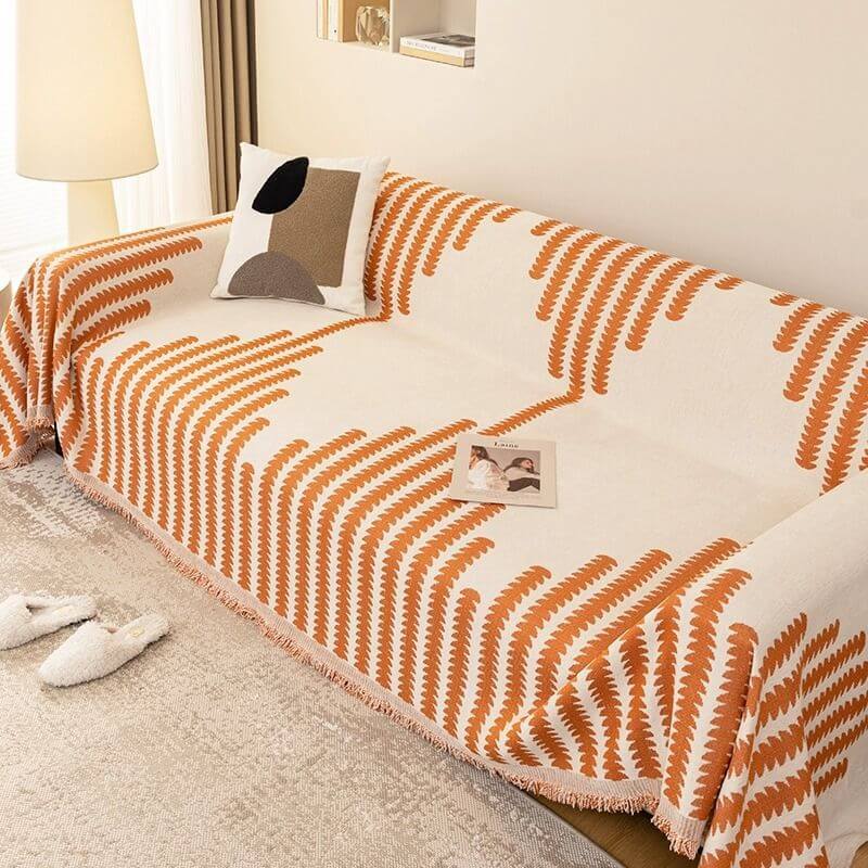 All-seasons Chenille Fabric Double-sided Anti-scratch Home Decoration Couch Cover - Image 9