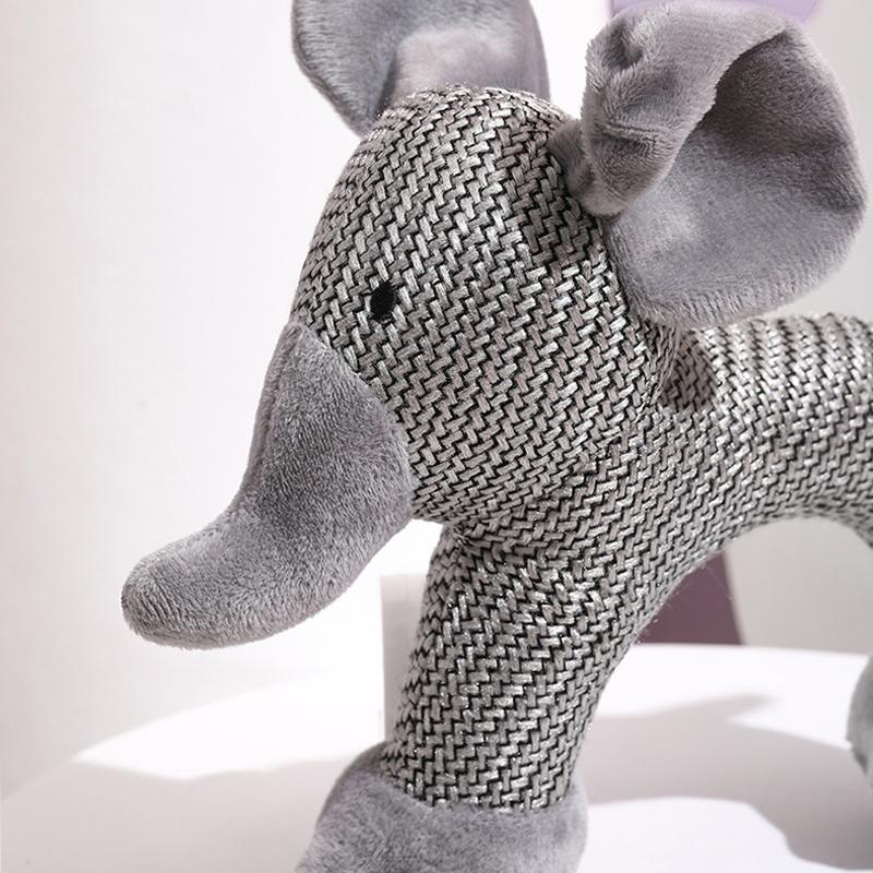 Animal Squeaky Plush Dog Toy - Image 6