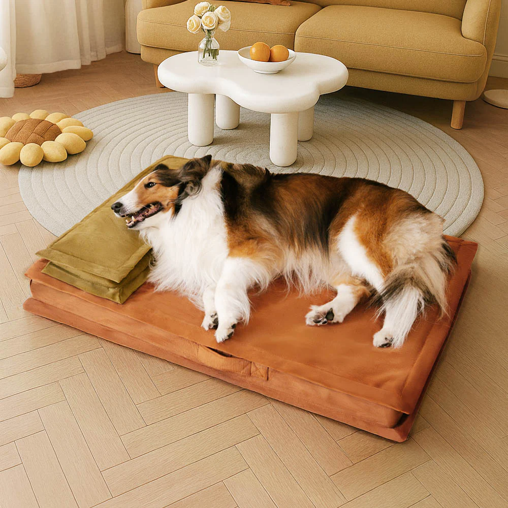 Anti-Anxiety with Sponge Support Deep Sleeping Dog Bed - Image 14