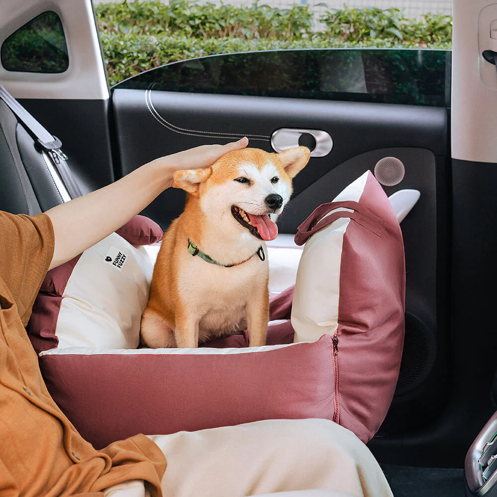Bear Ears Pet Car Safety Bed Dog Car Seat Bed - Image 7