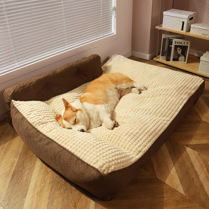 Bed Cover - All Seasons Thickened Large Washable Cat & Dog Pillow Bed - Image 8