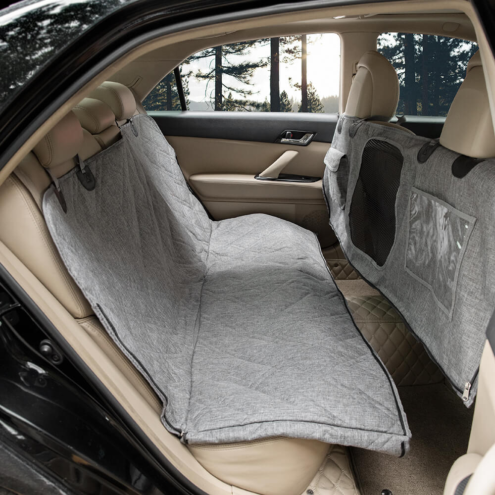 Cationic Fabric Oxford Fabric Waterproof Scratch Resistant Dog Car Seat Cover - Image 5