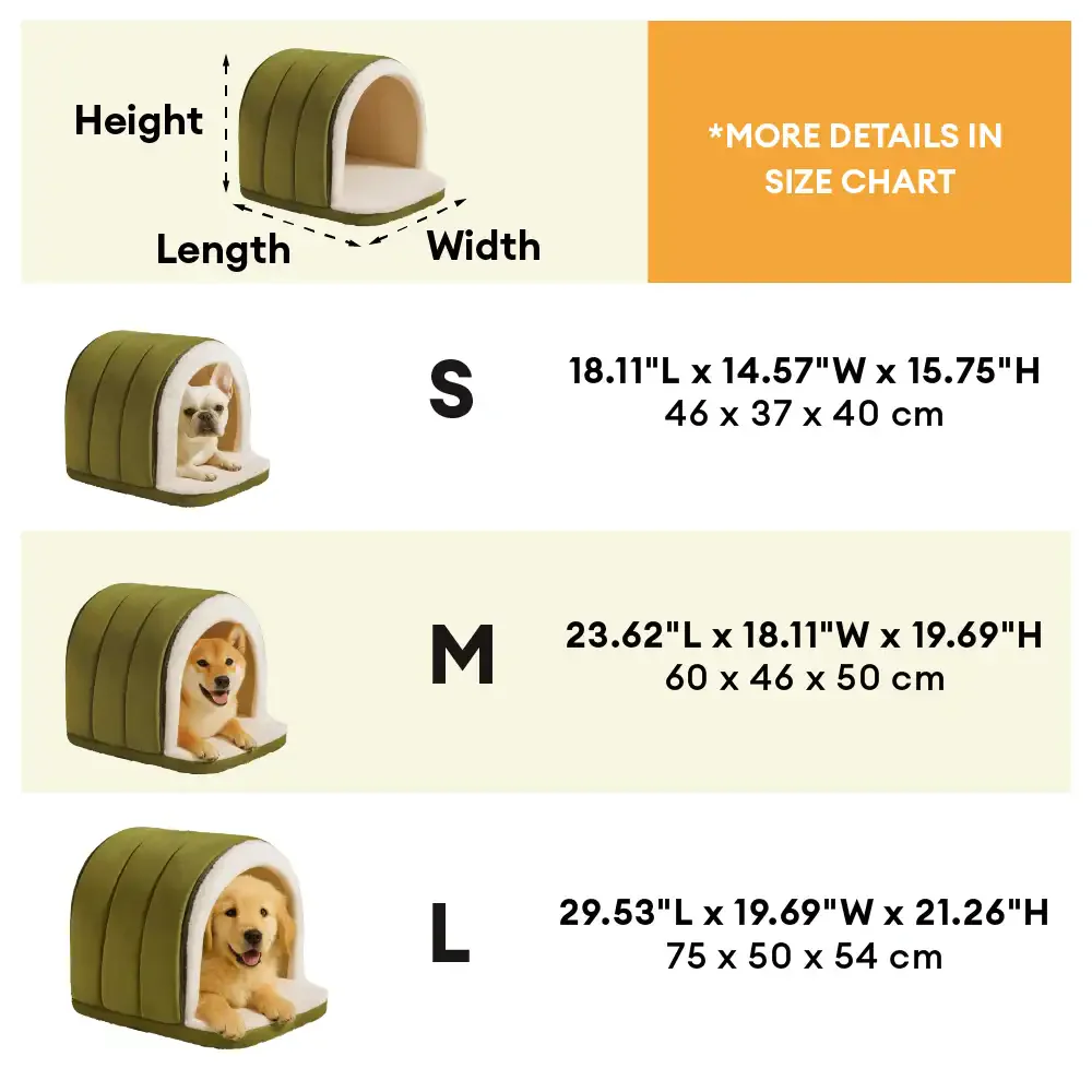 Cave-Style Warm Deep Sleeping Snug Cat Cave Dog House - Image 8