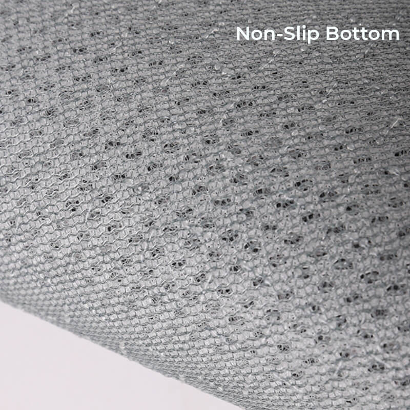 Chenille Anti-scratch Breathable Seat Protective Front Car Seat Cover Full Set - Image 10