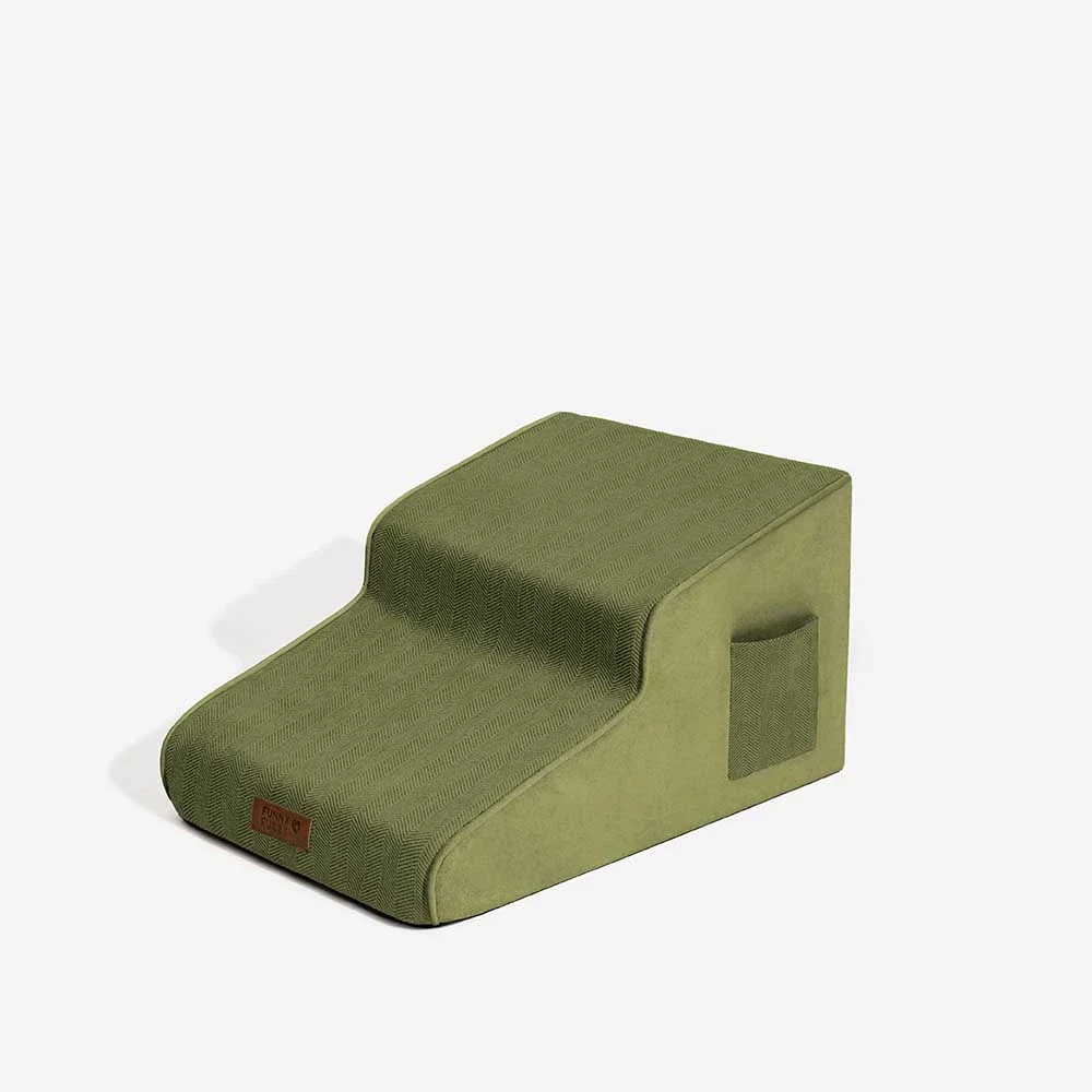 Chenille Extra Wide Non-Slip Removable Sponge Pet Stairs - SafeRamp - Image 14