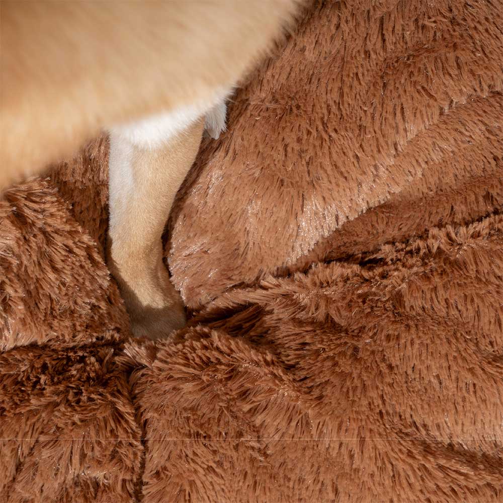 Classic Argyle Washable Bolster Donut Dog Bed - Cosy Haven - Image 9