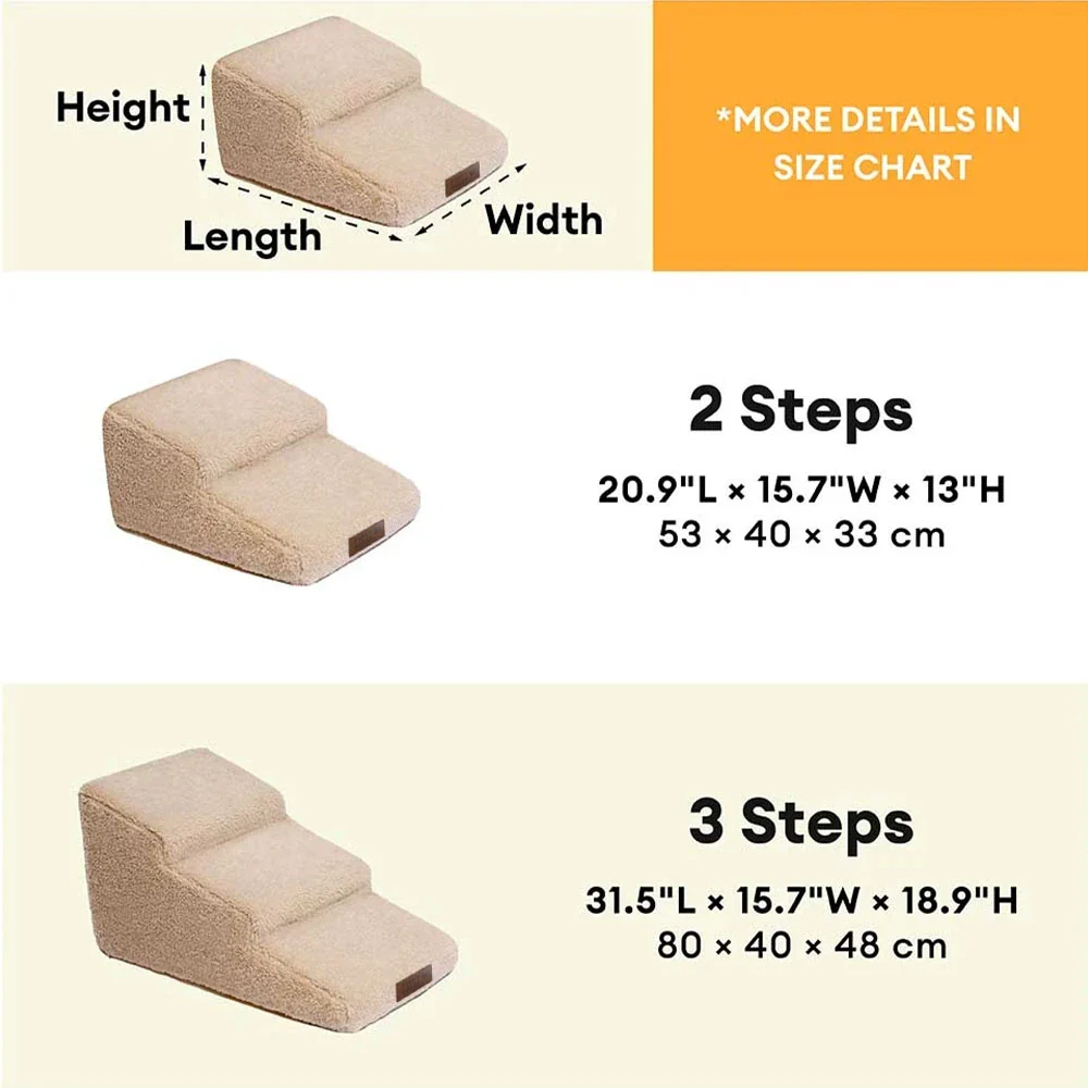 Climbing Aid for Bed and Couch Access Joint Protection Soft Dog Ramp Stairs - Image 11