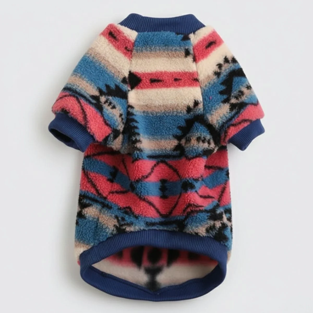 Colourful Striped Dog Sweater - Cosy & Fashionable Winter Wear - Image 7