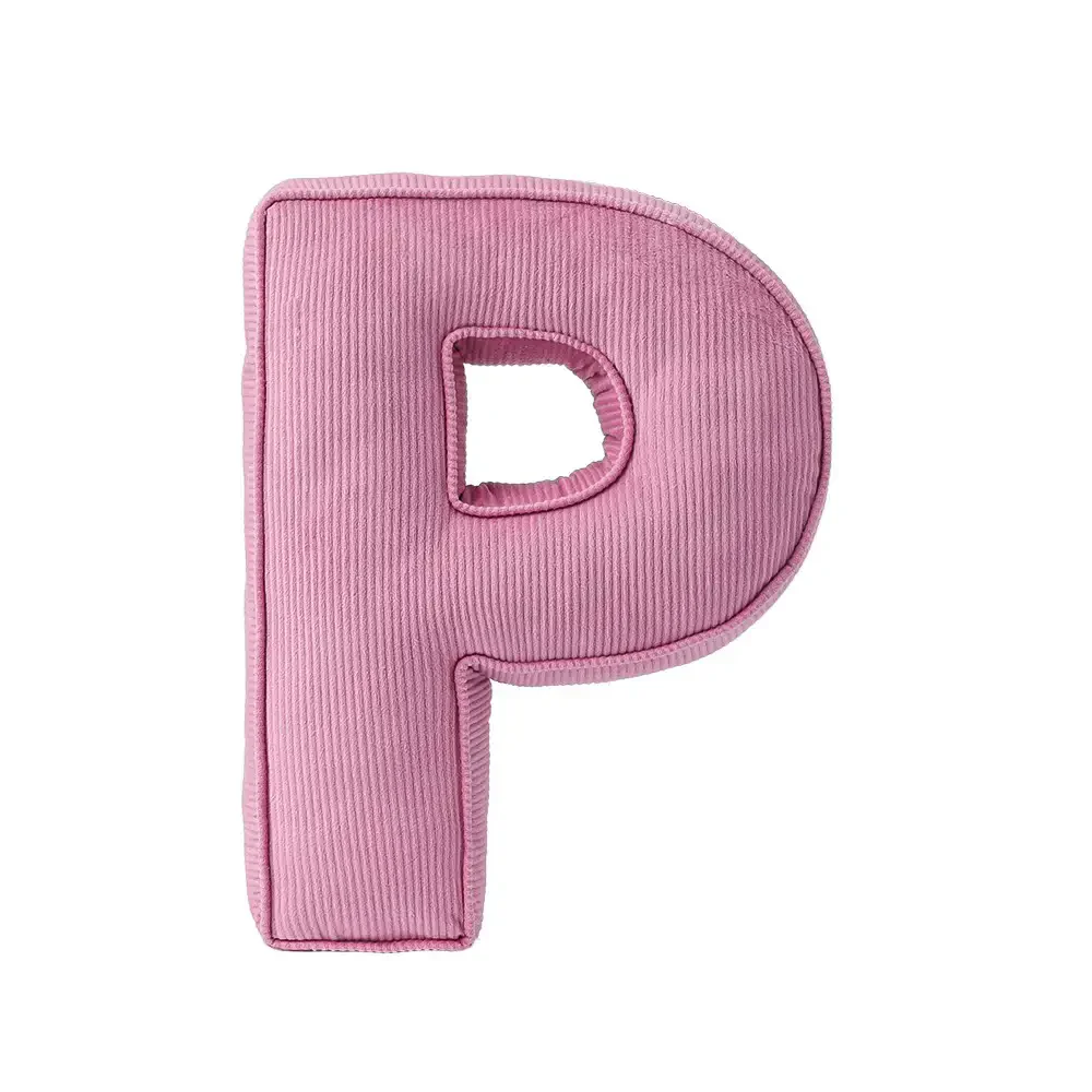 Corduroy Soft Hugging Letter Sofa Pillow - Image 21