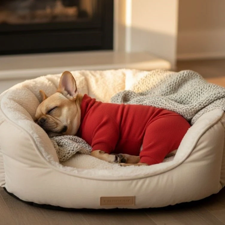 Cosy Fleece Dog Pyjamas - Perfect Sleepwear for Large Dogs - Image 12