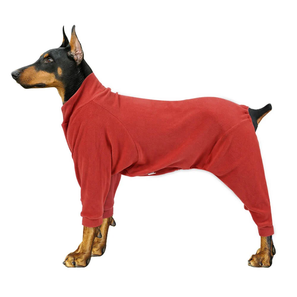 Cosy Fleece Dog Pyjamas - Perfect Sleepwear for Large Dogs - Image 14