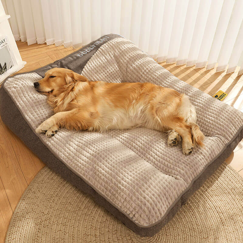 Customized Large Thick Scratch-resistant Spine Protection Dog Cushion Bed - Image 11