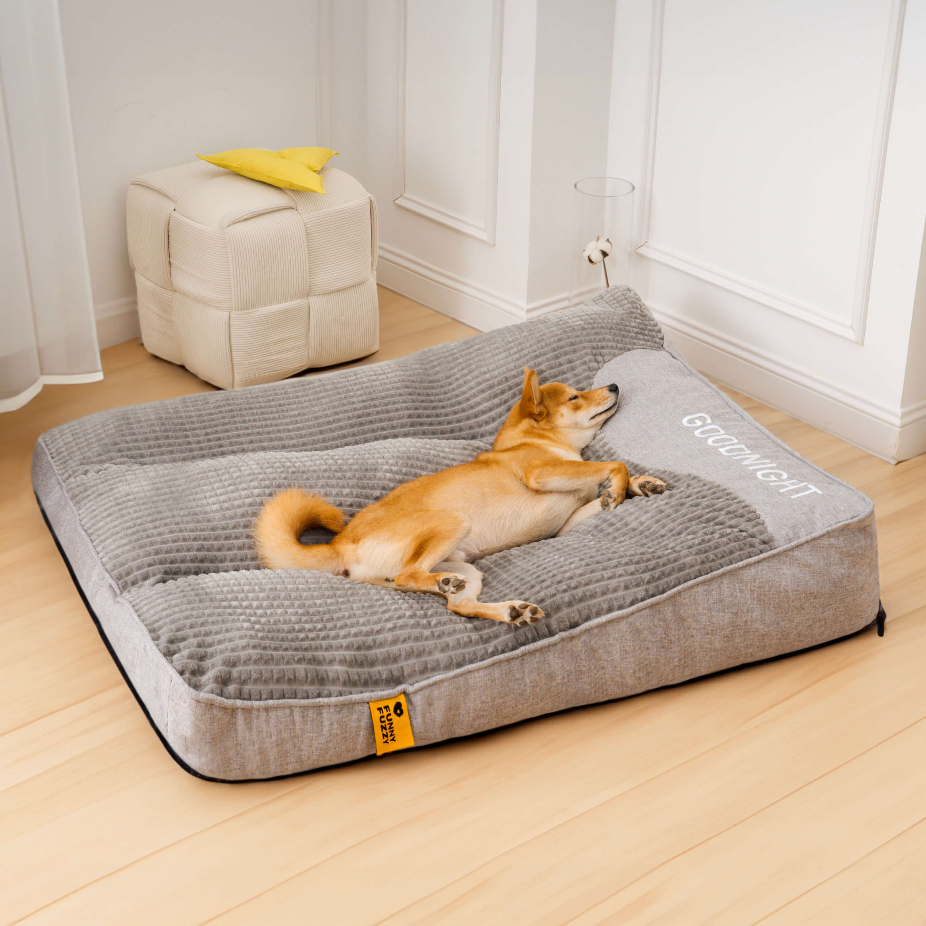 Customized Large Thick Scratch-resistant Spine Protection Dog Cushion Bed - Image 14