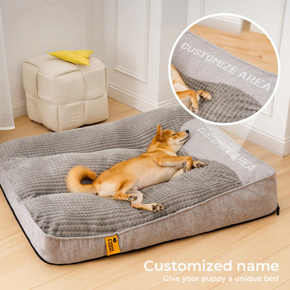 Customized Large Thick Scratch-resistant Spine Protection Dog Cushion Bed - Image 4