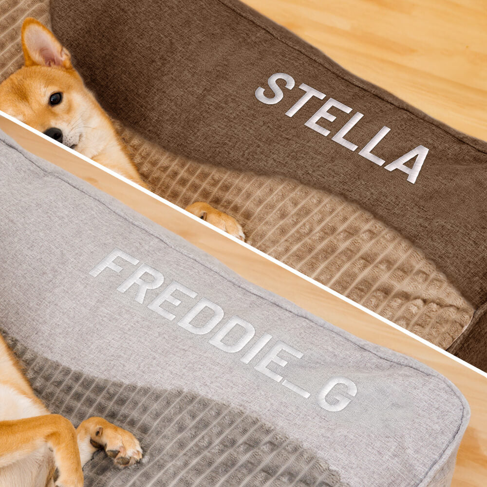 Customized Large Thick Scratch-resistant Spine Protection Dog Cushion Bed - Image 5
