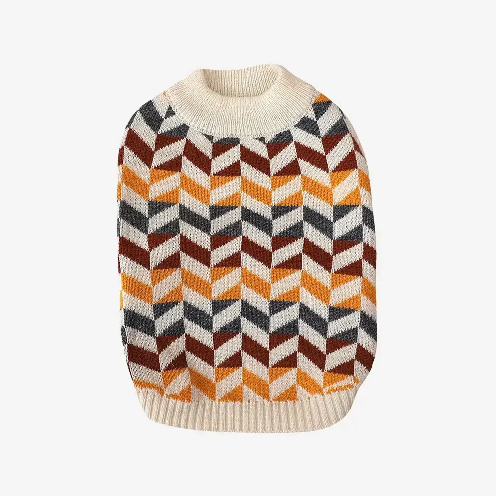 Diamond Striped Dachshund Dog Jumper - Image 13