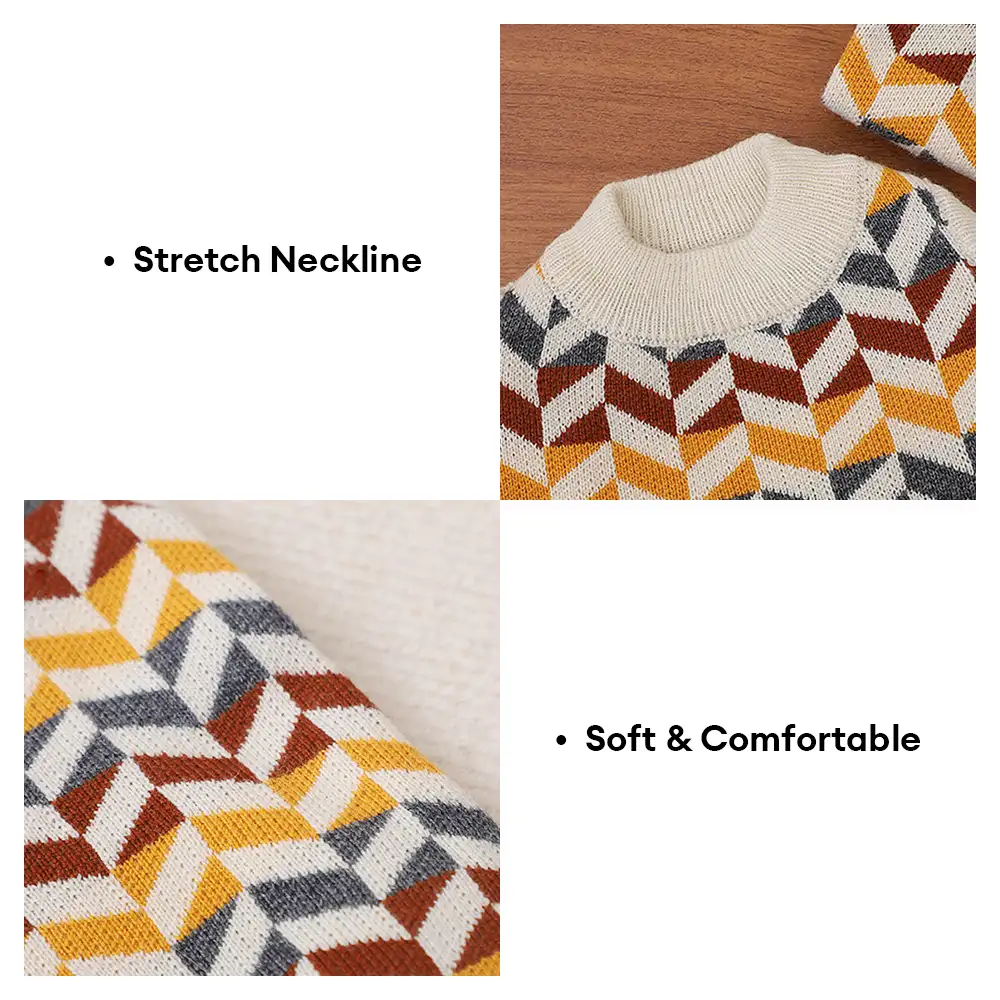 Diamond Striped Dachshund Dog Jumper - Image 6
