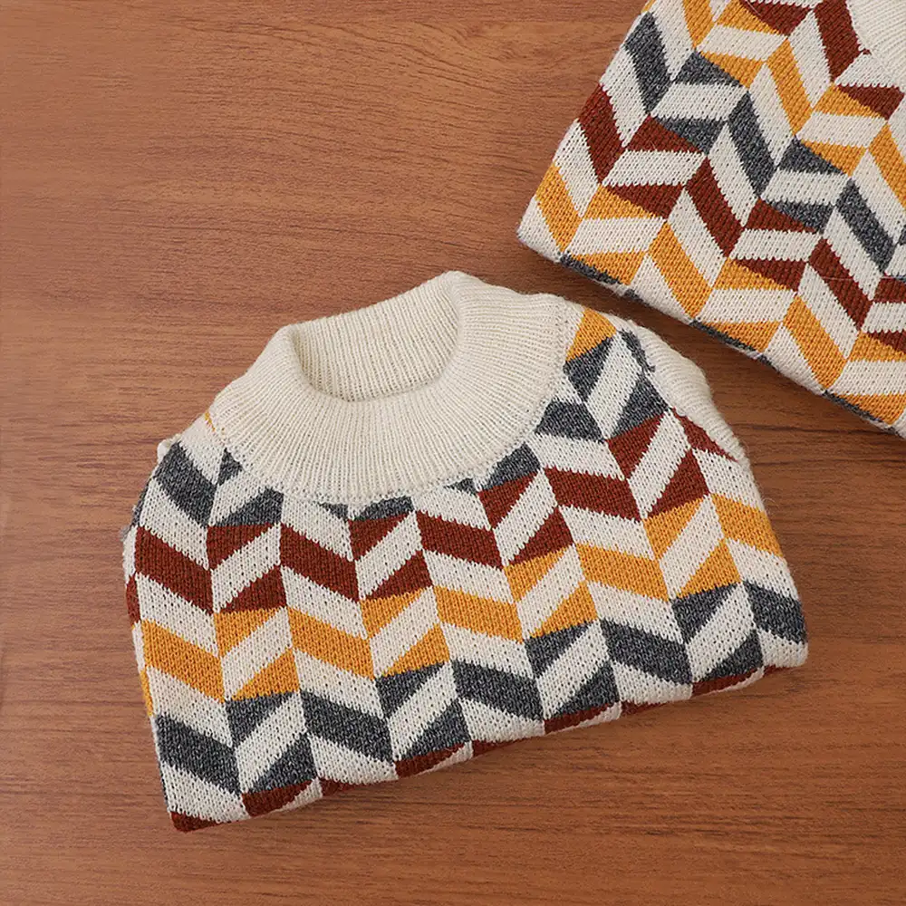 Diamond Striped Dachshund Dog Jumper - Image 7