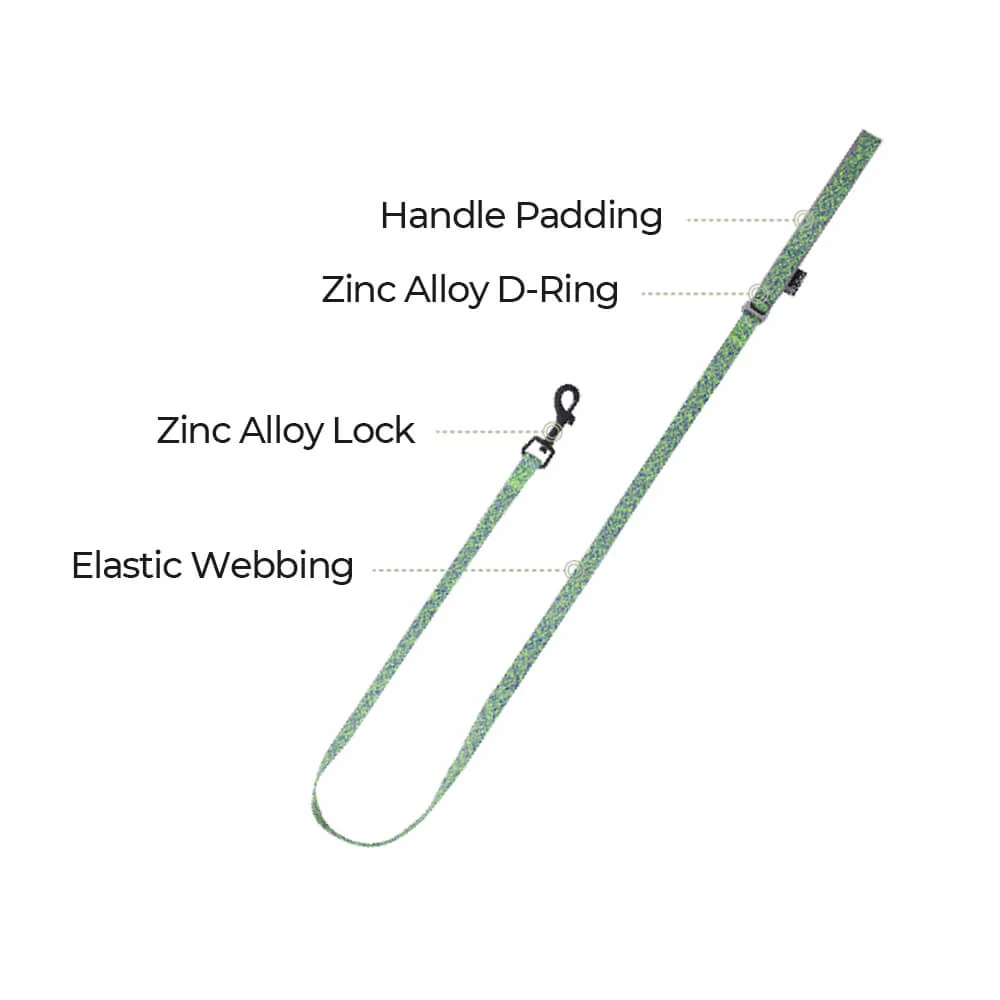 Eco-friendly Recycled Fabric No-Pull Dog Harness/Leash - Image 7