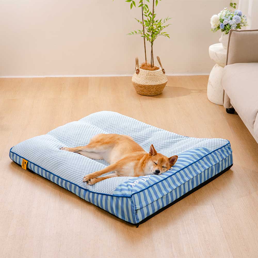 Extra Large Cooling Washable Rectangle Orthopaedic Dog Bed - Cooling Nap - Image 6