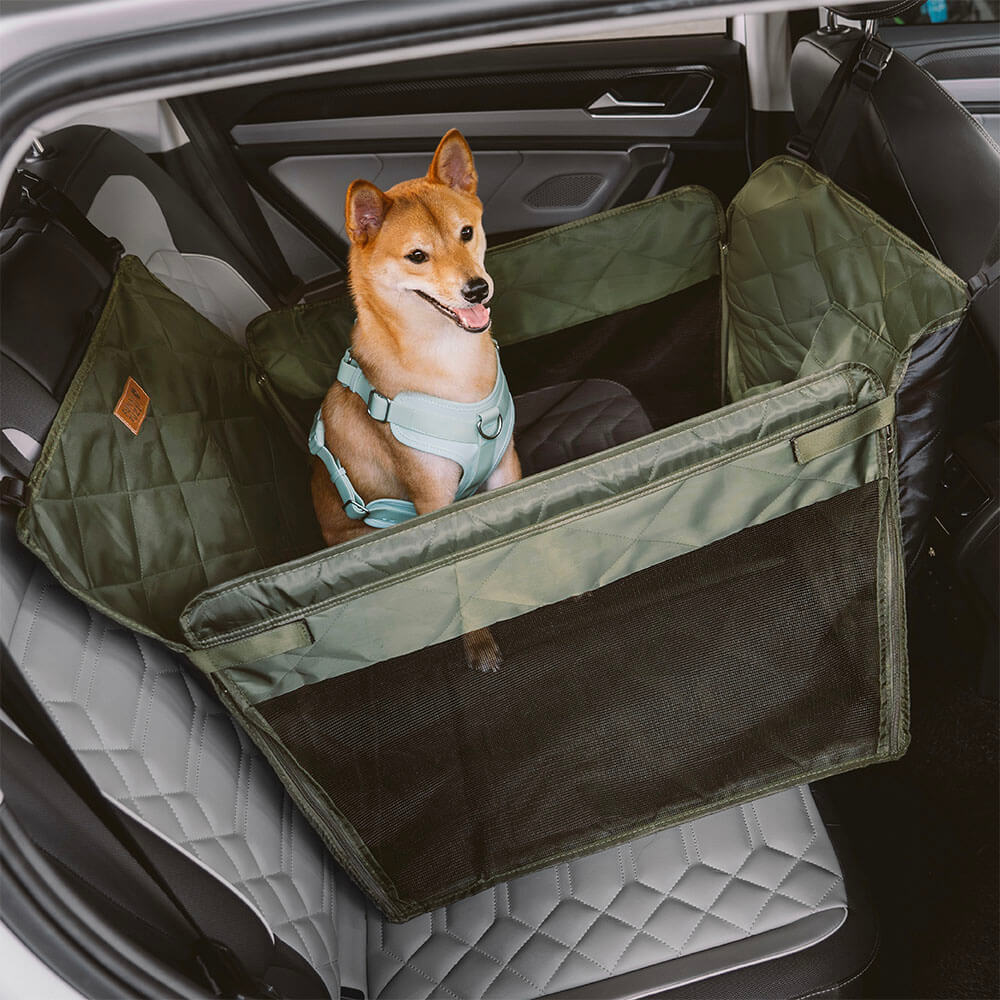 Extra Stable Travel Waterproof Dog Car Back Seat Extender - Image 5