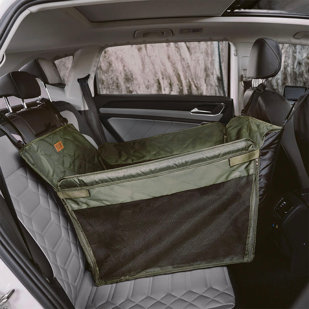 Extra Stable Travel Waterproof Dog Car Back Seat Extender - Image 8