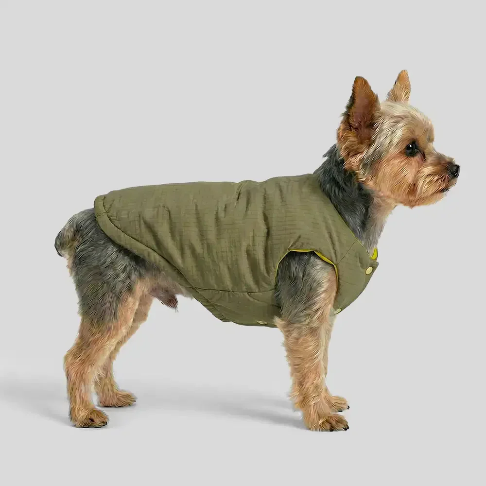 Fashion Reversible Padded Thick Warm Dog Jacket - Image 3