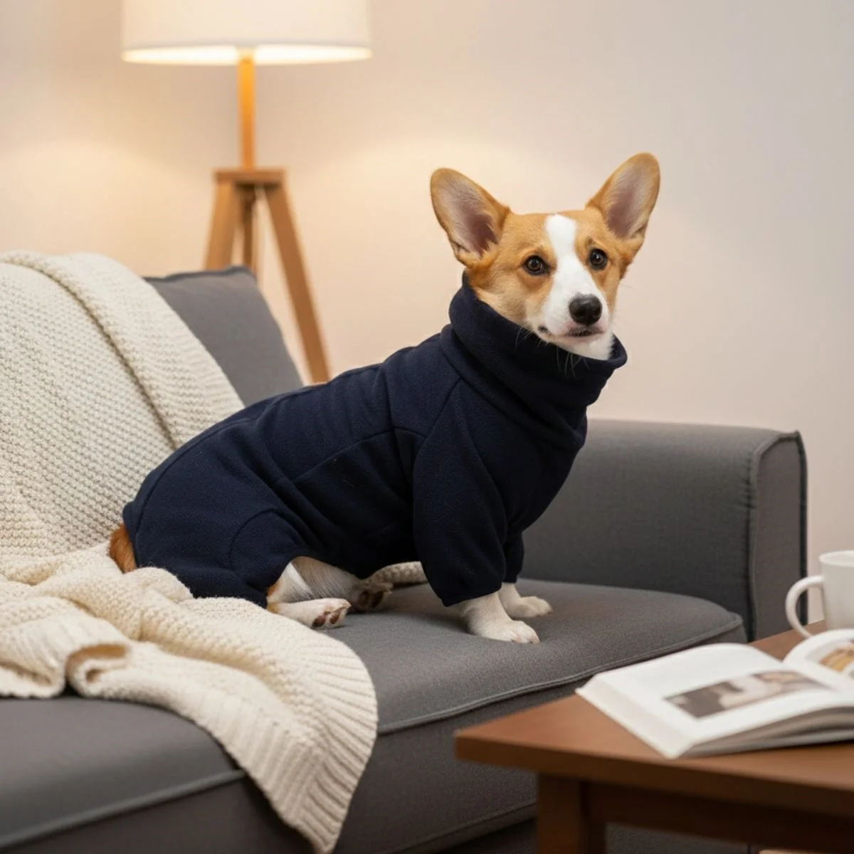 Fleece Dog Suit – Cosy and Full-Body Warmth for Cold Weather - Image 4