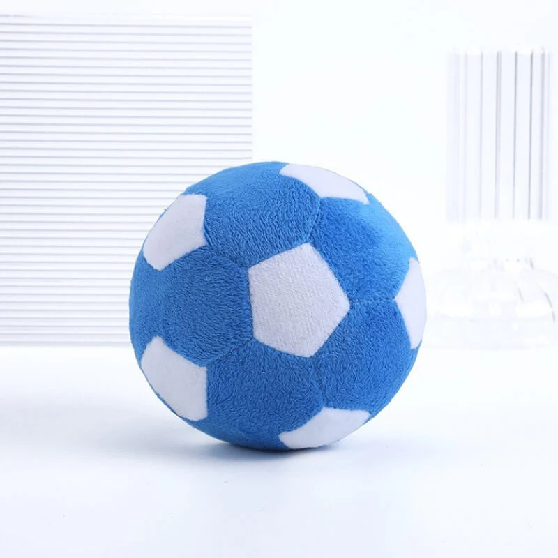 Football Plush Interactive Chew Toy Squeaky Dog Toy - Image 7