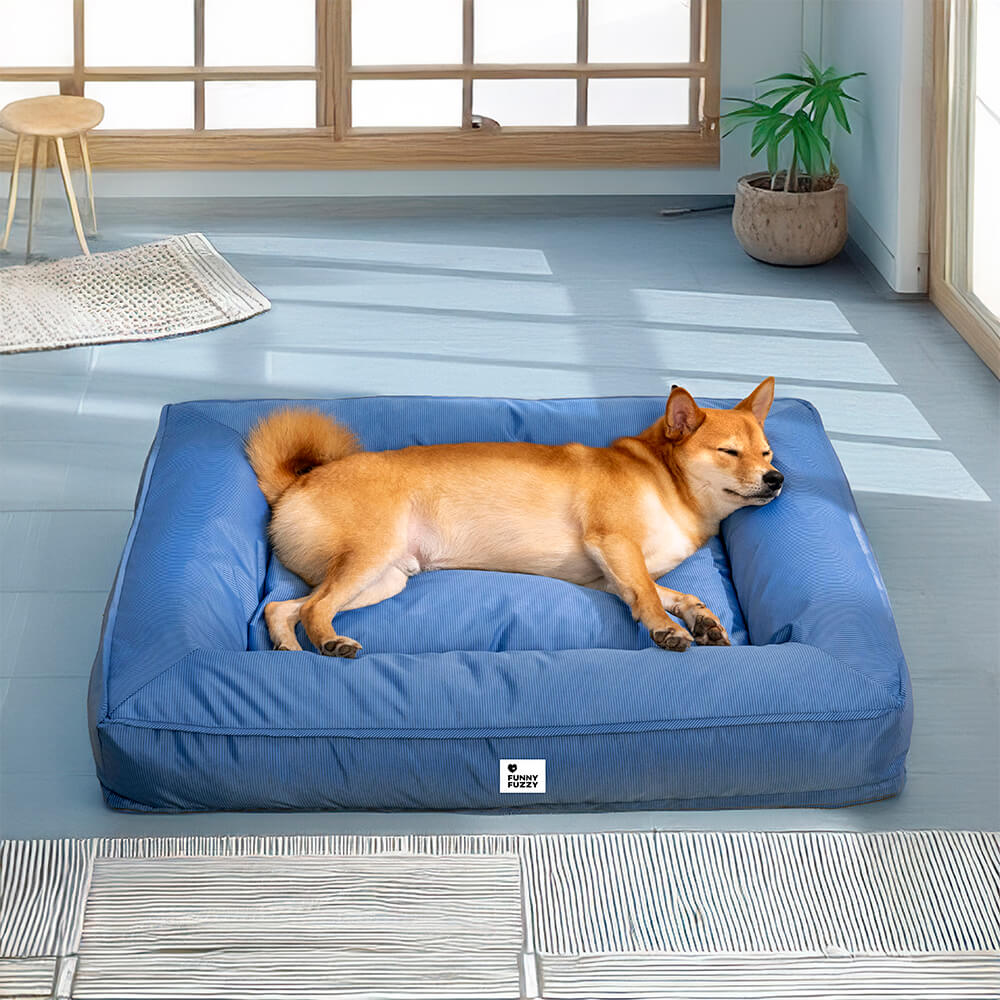 Fully Orthopaedic Surround Support Waterproof Fabric Anti-Anxiety Large Dog Bed - Image 12
