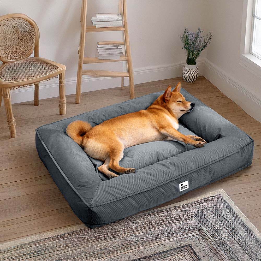 Fully Orthopaedic Surround Support Waterproof Fabric Anti-Anxiety Large Dog Bed - Image 14