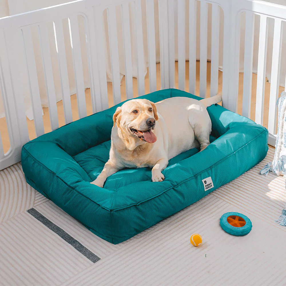 Fully Orthopaedic Surround Support Waterproof Fabric Anti-Anxiety Large Dog Bed - Image 16