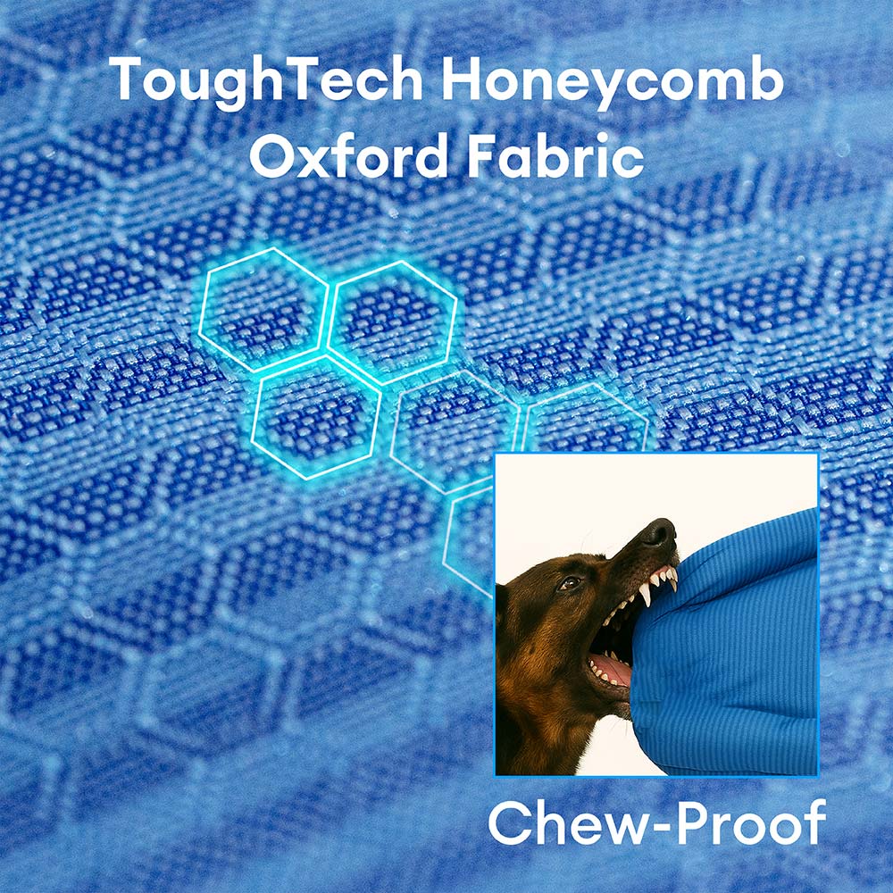 Fully Orthopaedic Surround Support Waterproof Fabric Anti-Anxiety Large Dog Bed - Image 4