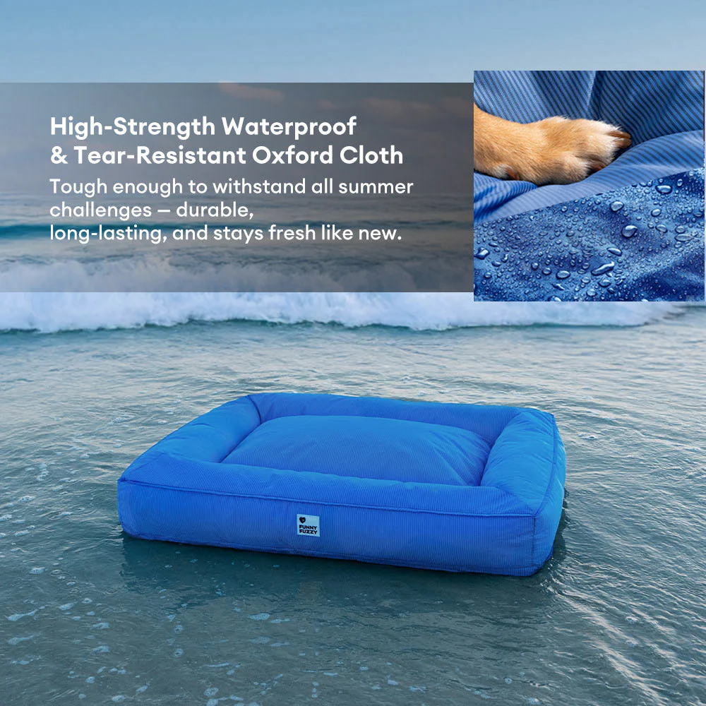 Fully Orthopaedic Surround Support Waterproof Fabric Anti-Anxiety Large Dog Bed - Image 5