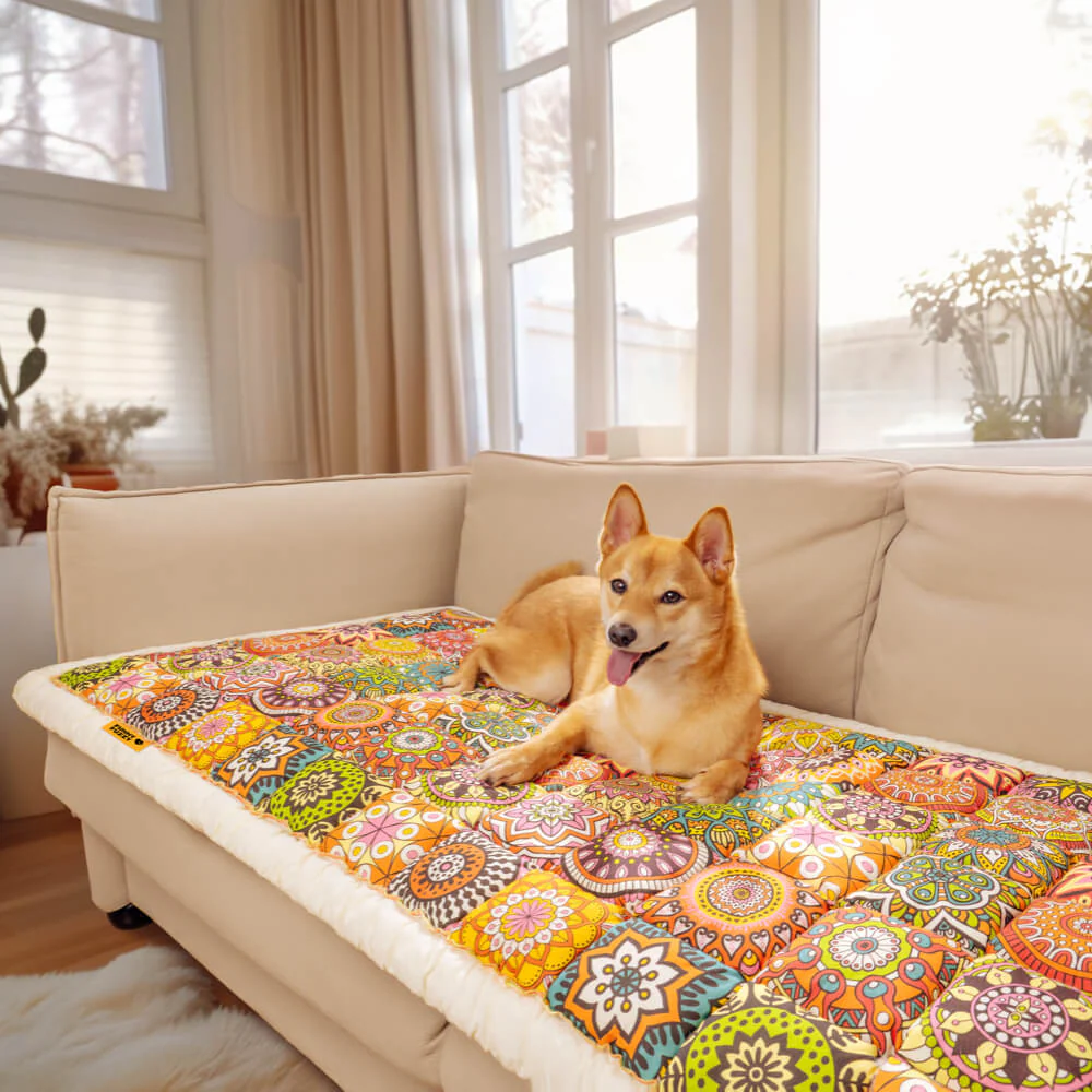 Garden Chic Cotton Protective Couch Cover - Image 10