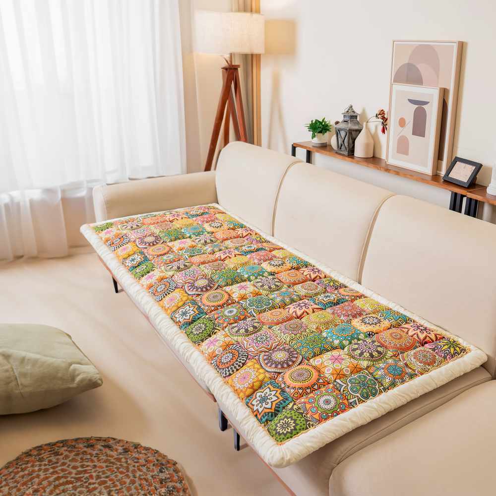 Garden Chic Cotton Protective Couch Cover - Image 14
