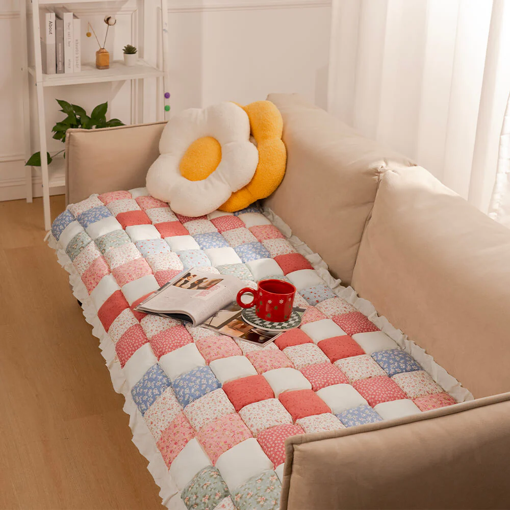 Garden Chic Cotton Protective Couch Cover - Image 29