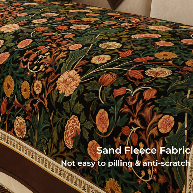 Garden Vintage Luxury Furniture Protector Non-Slip Couch Cover - Image 5
