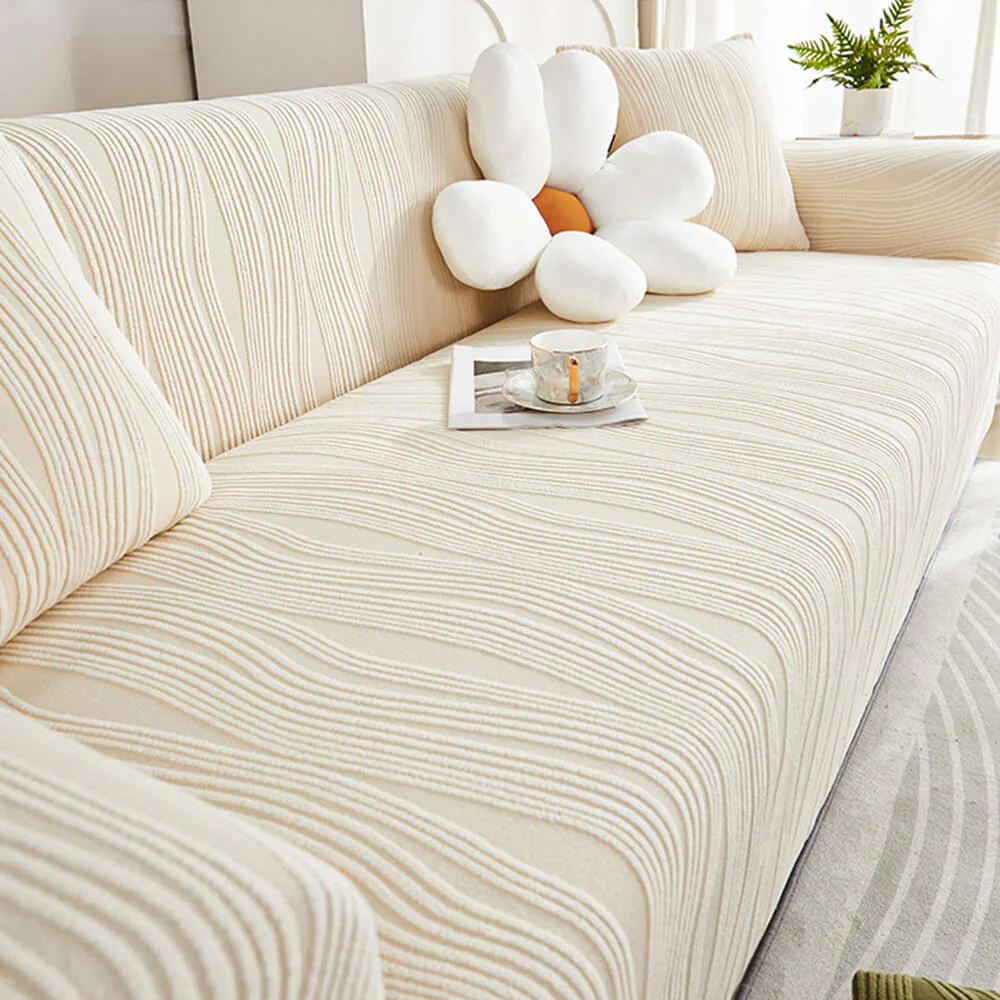 Jacquard Stretch Full-Cover Anti-scratch Couch Cover - Image 3