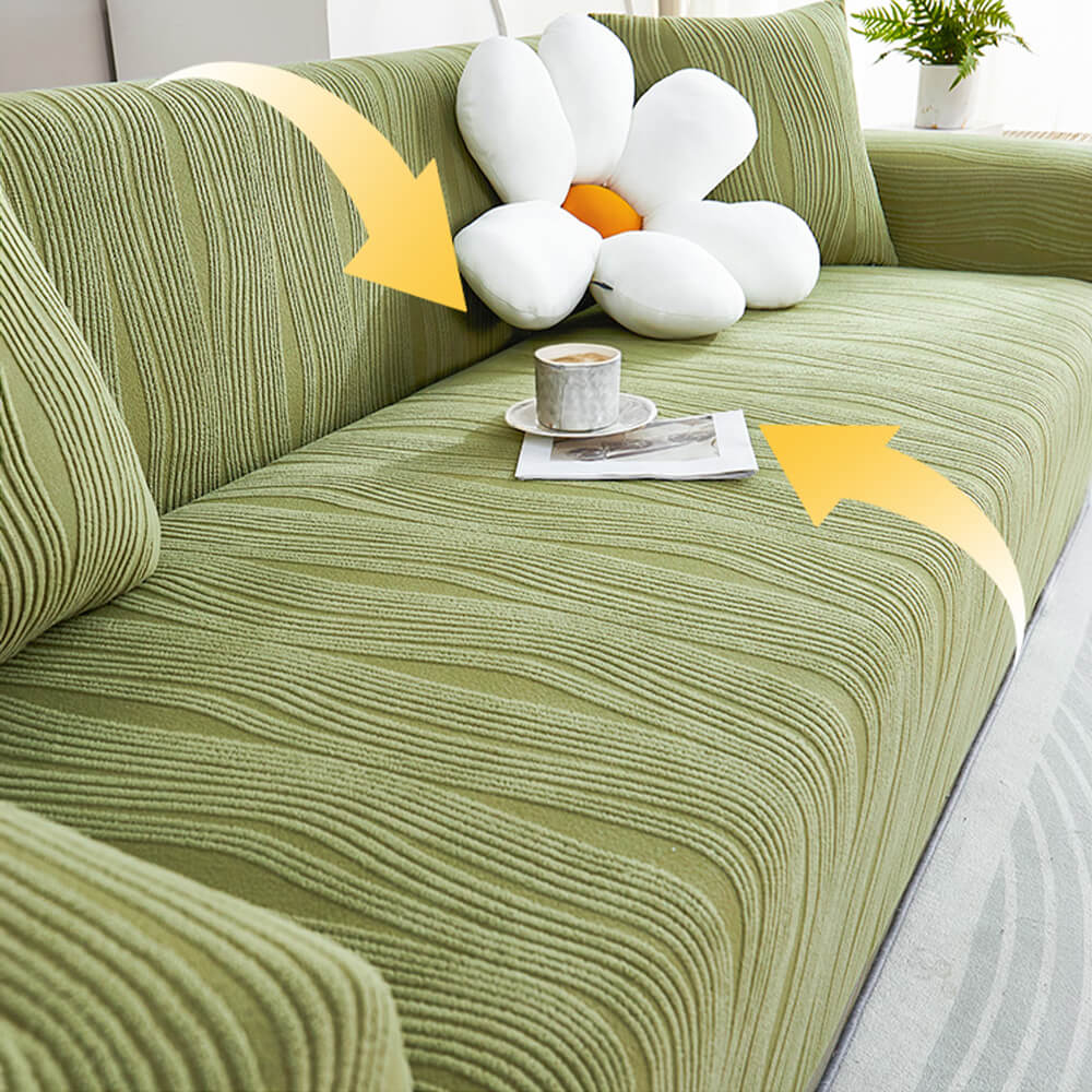 Jacquard Stretch Full-Cover Anti-scratch Couch Cover - Image 6