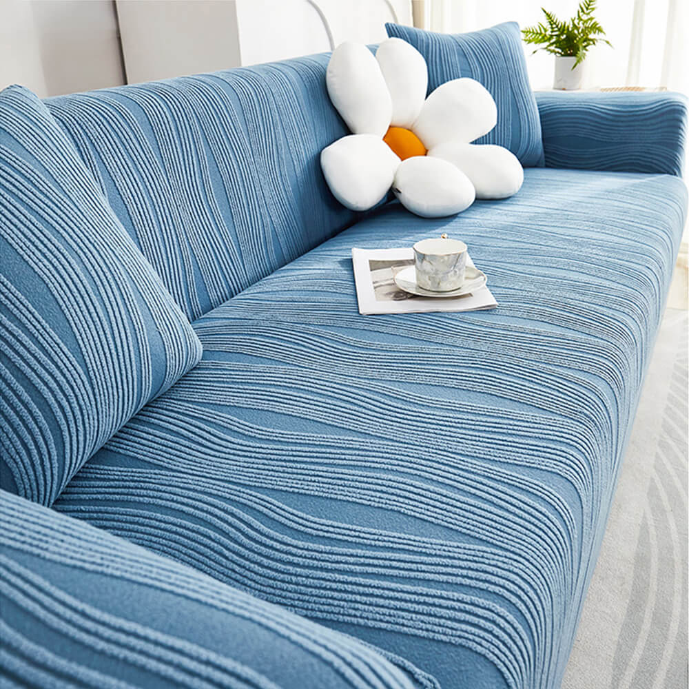 Jacquard Stretch Full-Cover Anti-scratch Couch Cover - Image 7