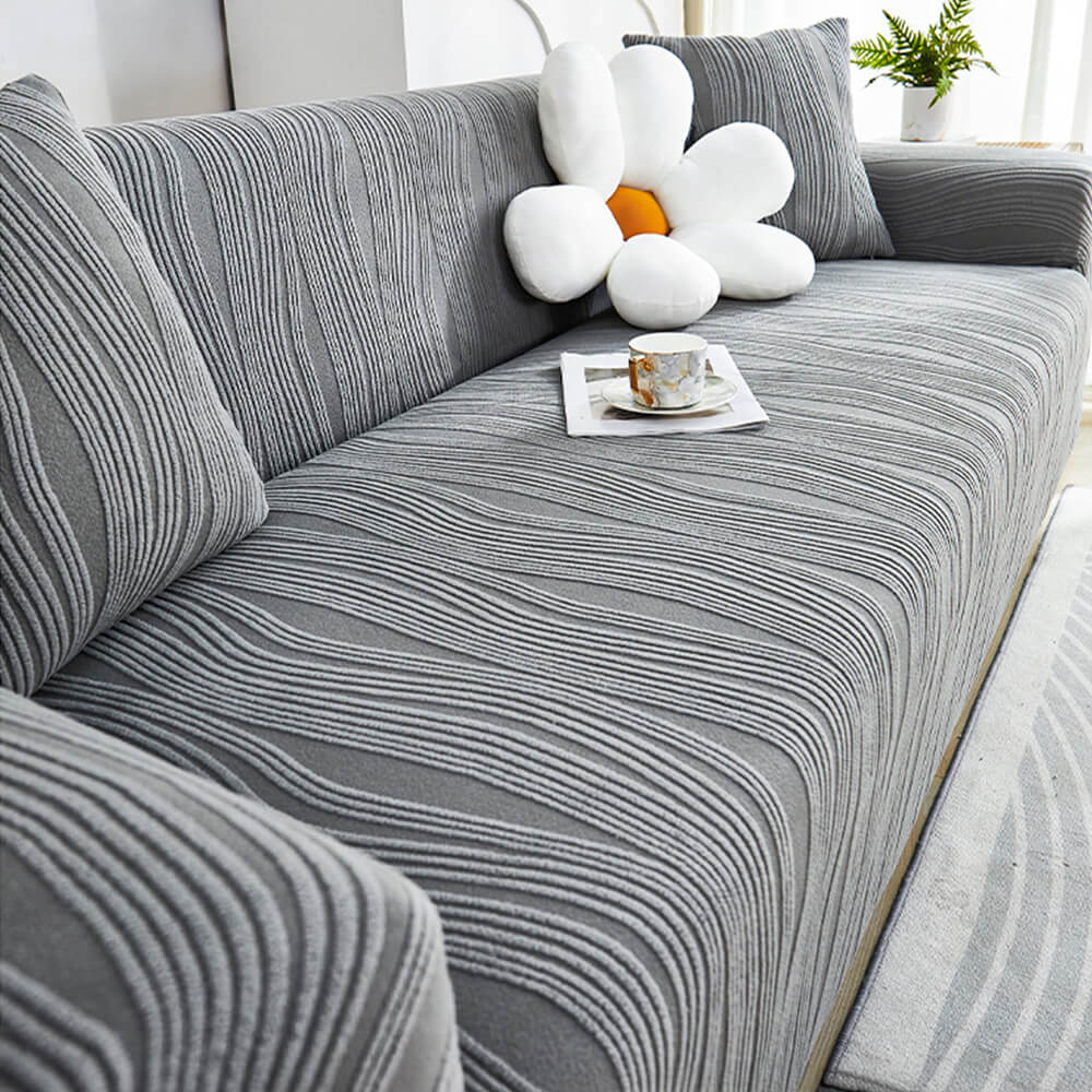 Jacquard Stretch Full-Cover Anti-scratch Couch Cover - Image 8