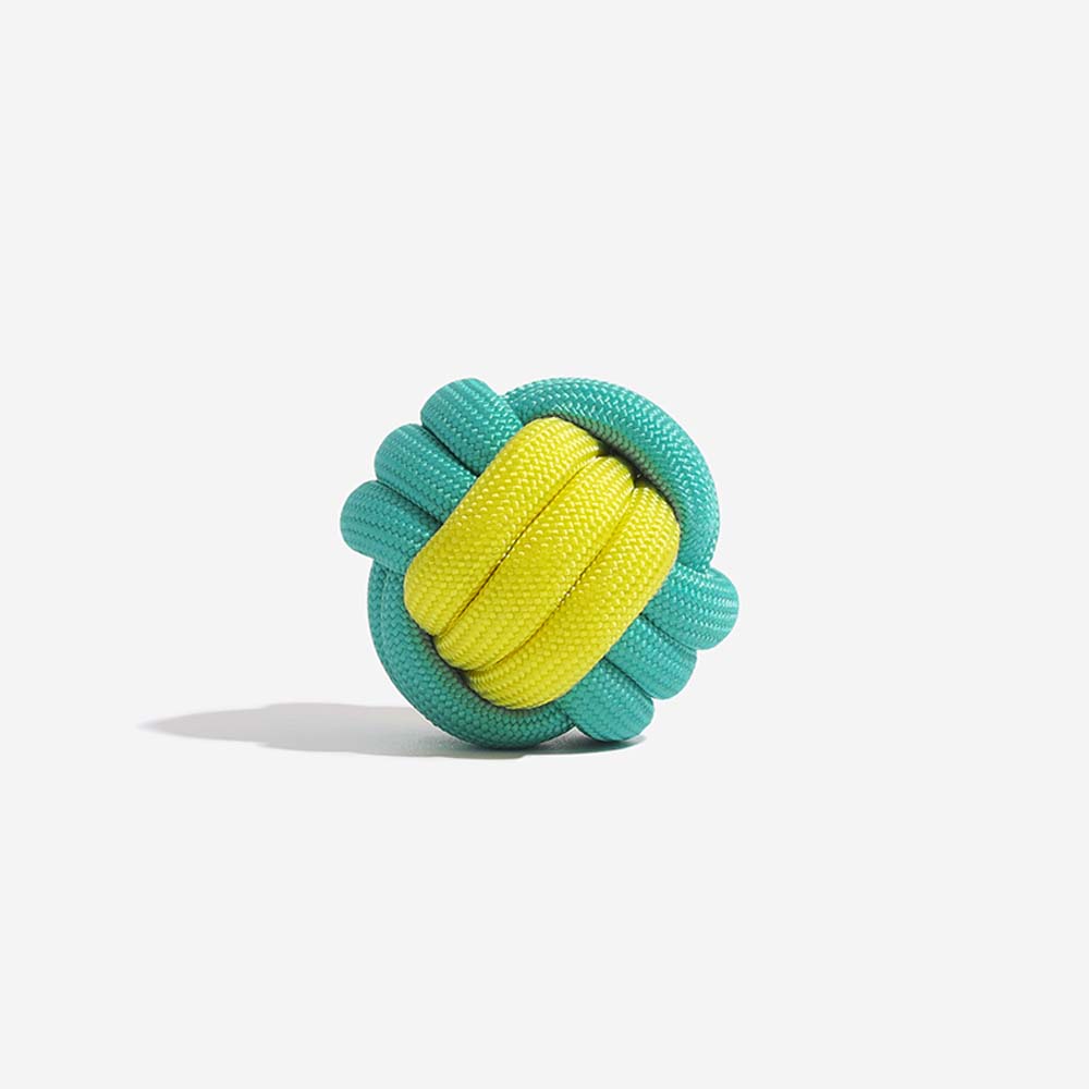 Knots Ball Throwing Dog Toy - Colour Clash - Image 9