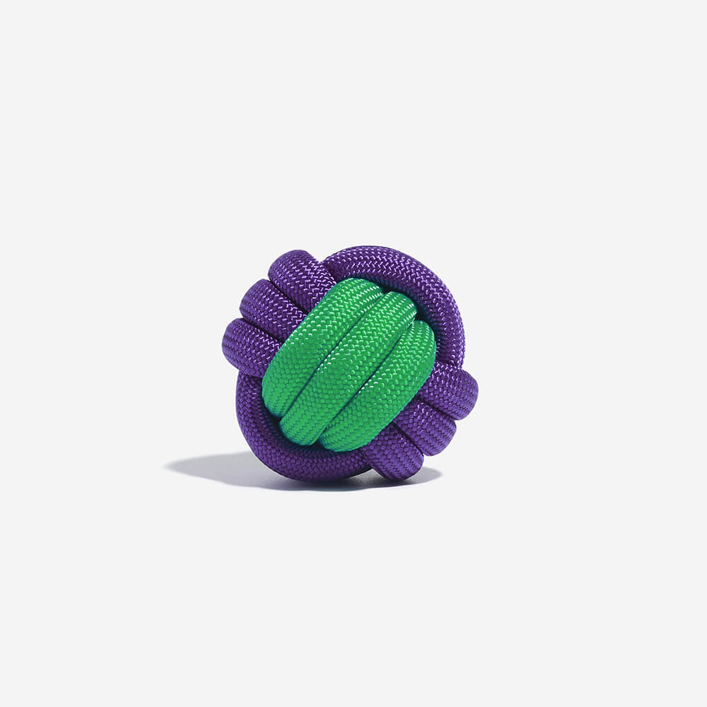 Knots Ball Throwing Dog Toy - Colour Clash - Image 8